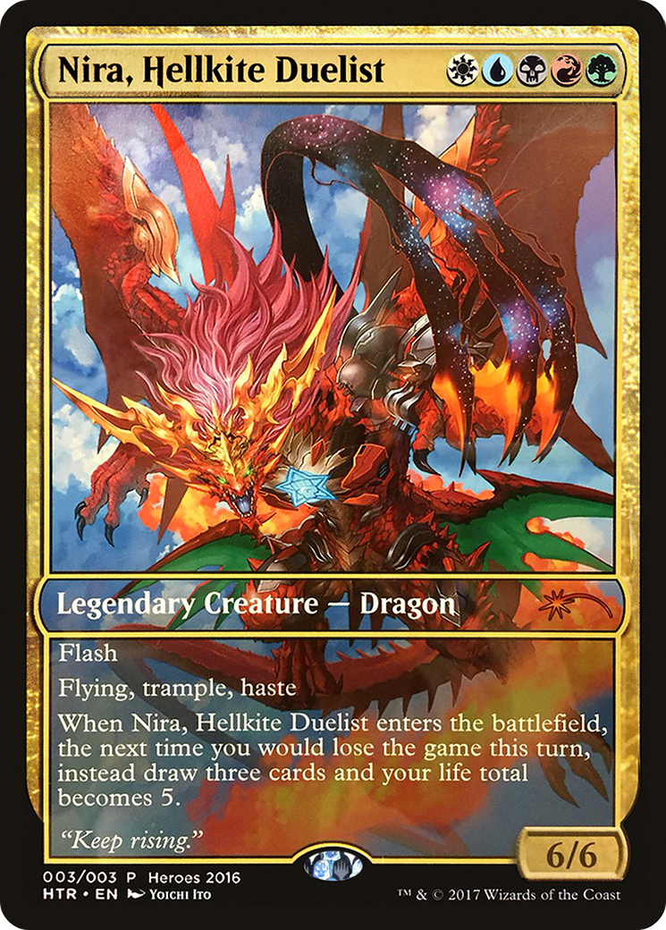 Nira, Hellkite Duelist [Unique and Miscellaneous Promos]