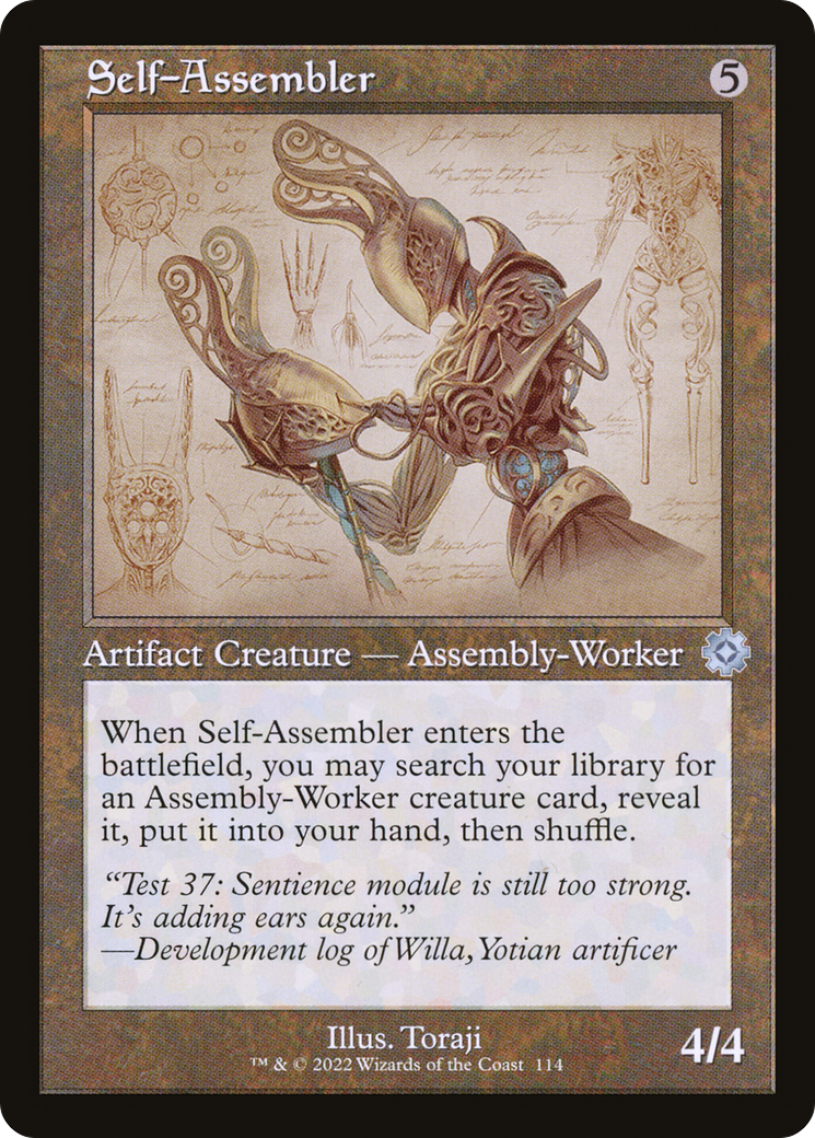 Self-Assembler (Retro Schematic) [The Brothers' War Retro Artifacts]