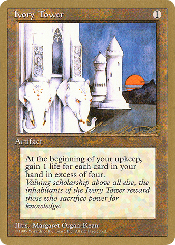 Ivory Tower (Leon Lindback) [Pro Tour Collector Set]