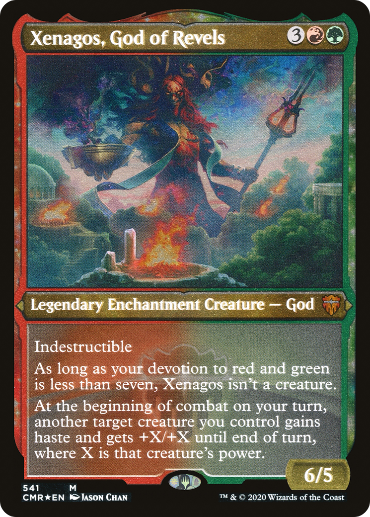 Xenagos, God of Revels [Commander Legends Etched]