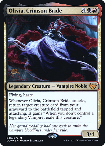 Olivia, Crimson Bride [Innistrad: Crimson Vow Prerelease Promos]