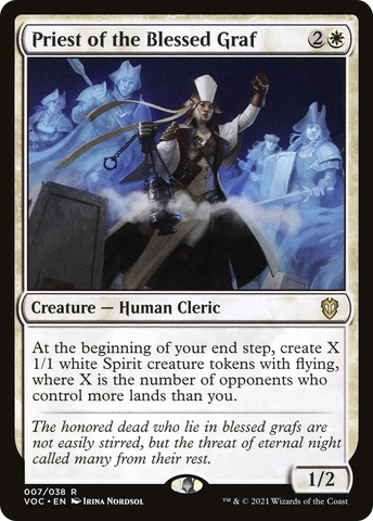 Priest of the Blessed Graf [Innistrad: Crimson Vow Commander]