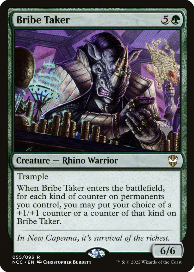 Bribe Taker (Promo Pack) [Streets of New Capenna Commander Promos]