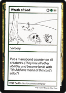 Wrath of Sod (2021 Edition) [Mystery Booster Playtest Cards]