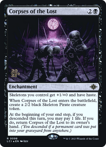 Corpses of the Lost [The Lost Caverns of Ixalan Prerelease Cards]