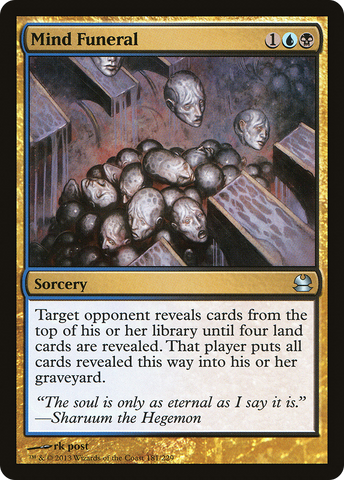 Mind Funeral [Modern Masters]