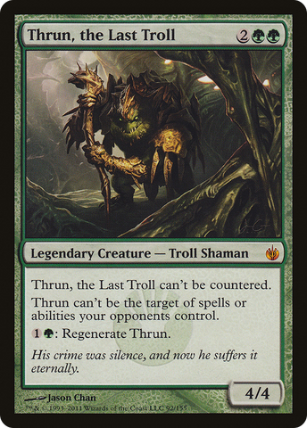 Thrun, the Last Troll [Mirrodin Besieged]