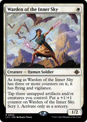Warden of the Inner Sky (Promo Pack) [The Lost Caverns of Ixalan Promos]