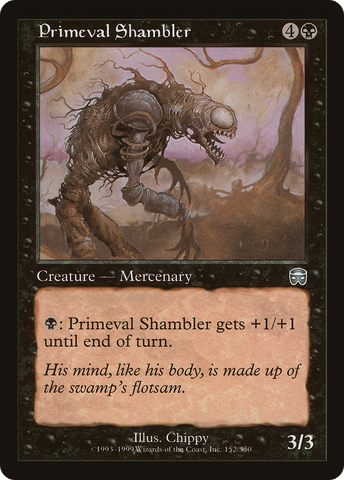 Primeval Shambler [Mercadian Masques]