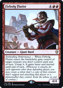 Firbolg Flutist [Commander Legends: Battle for Baldur's Gate Prerelease Promos]