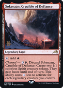 Sokenzan, Crucible of Defiance [Kamigawa: Neon Dynasty Prerelease Promos]