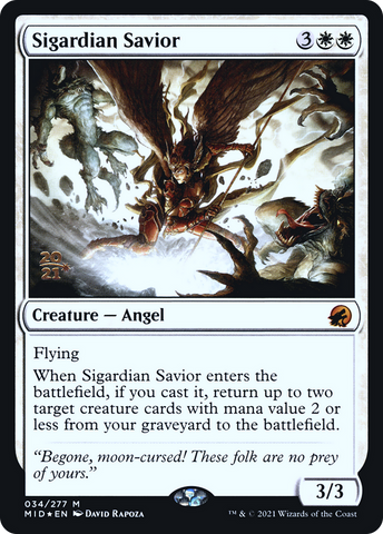 Sigardian Savior [Innistrad: Midnight Hunt Prerelease Promos]