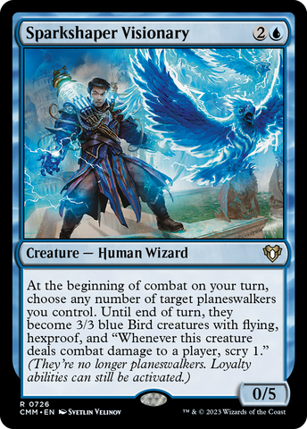 Sparkshaper Visionary [Commander Masters]
