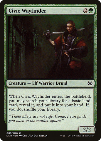 Civic Wayfinder [Duel Decks: Nissa vs. Ob Nixilis]