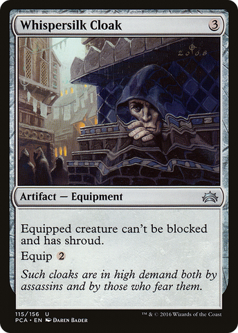 Whispersilk Cloak [Planechase Anthology]