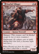 Fearful Villager // Fearsome Werewolf [Innistrad: Crimson Vow]