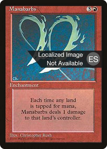 Manabarbs [Fourth Edition Foreign Black Border]