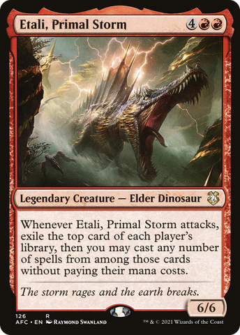 Etali, Primal Storm [Dungeons & Dragons: Adventures in the Forgotten Realms Commander]