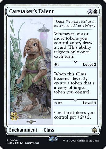 Caretaker's Talent [Bloomburrow Prerelease Promos]