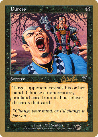 Duress (Carlos Romao) (SB) [World Championship Decks 2002]