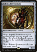 Solemn Simulacrum [Commander Legends: Battle for Baldur's Gate]