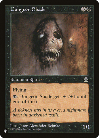 Dungeon Shade [The List]