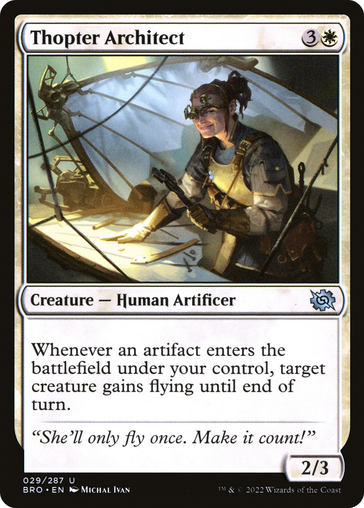 Thopter Architect [The Brothers' War]