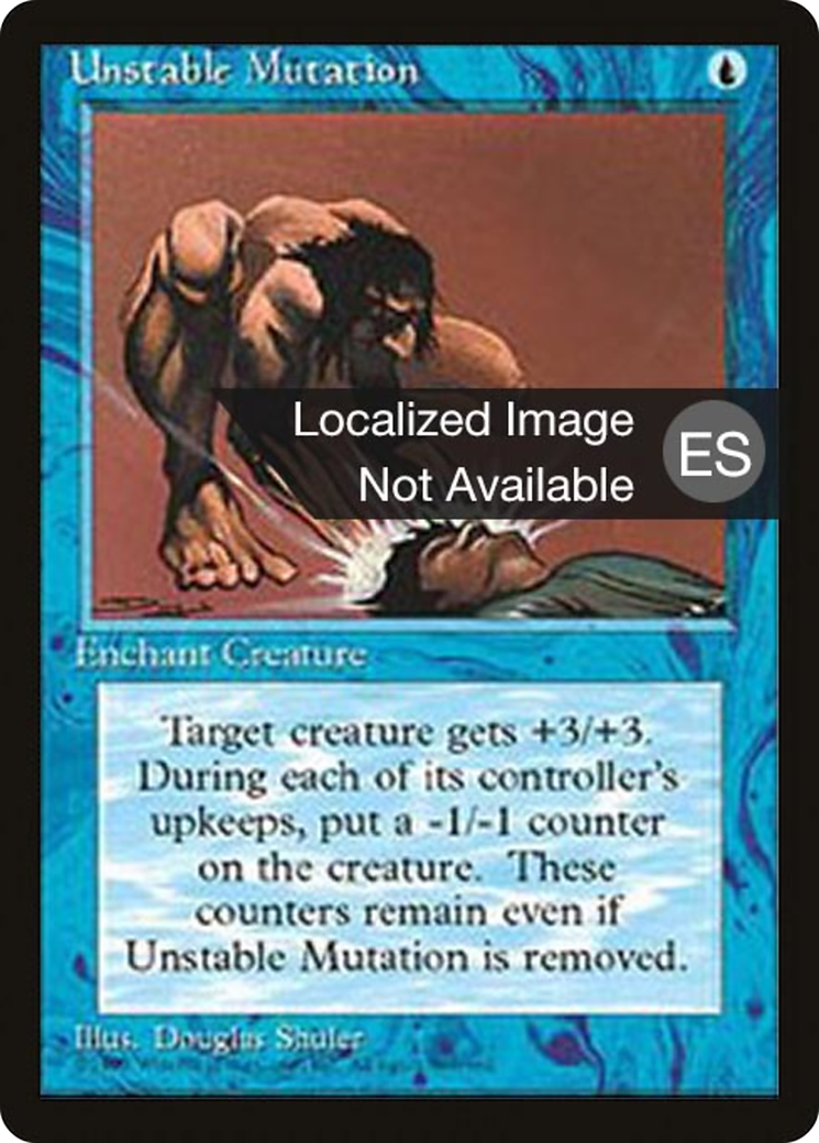 Unstable Mutation [Fourth Edition Foreign Black Border]