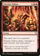 Volcanic Fallout [Commander Legends]