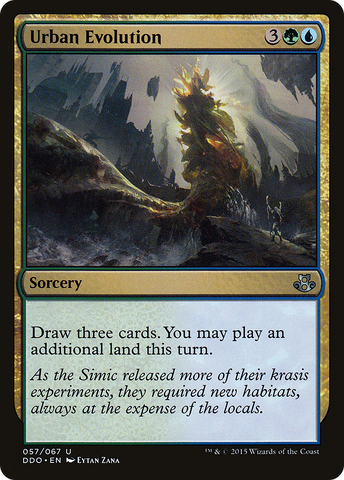 Urban Evolution [Duel Decks: Elspeth vs. Kiora]