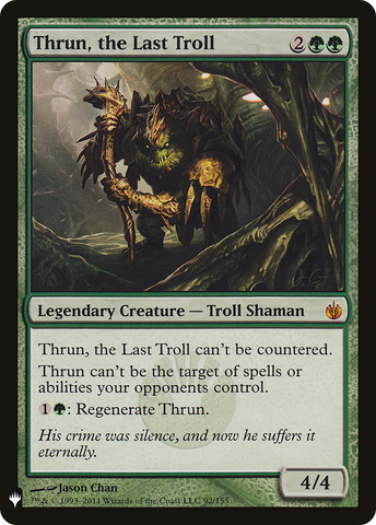 Thrun, the Last Troll [Mystery Booster]
