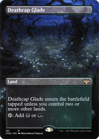 Deathcap Glade (Borderless) [Innistrad: Crimson Vow]