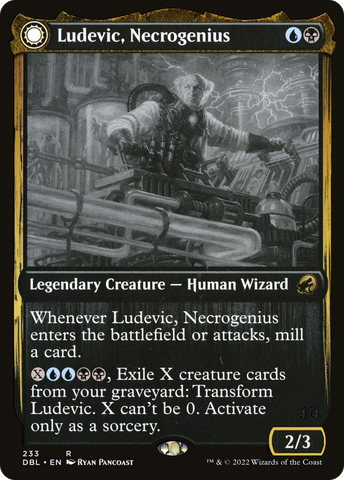 Ludevic, Necrogenius // Olag, Ludevic's Hubris [Innistrad: Double Feature]