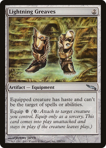 Lightning Greaves [Mirrodin]
