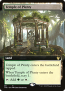 Temple of Plenty (Extended Art) [Theros Beyond Death]