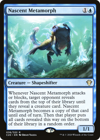 Nascent Metamorph [Commander 2020]