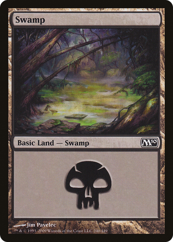 Swamp (240) [Magic 2010]
