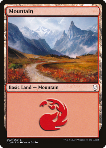 Mountain (262) [Dominaria]