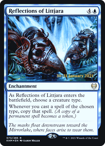 Reflections of Littjara  [Kaldheim Prerelease Promos]