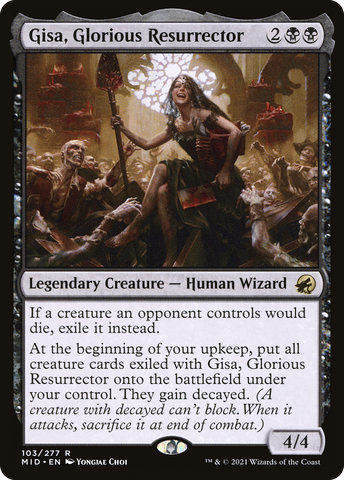 Gisa, Glorious Resurrector [Innistrad: Midnight Hunt]
