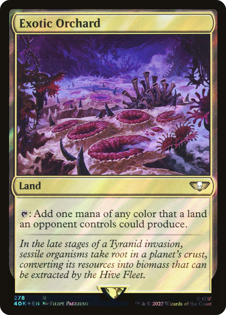 Exotic Orchard (Surge Foil) [Universes Beyond: Warhammer 40,000]