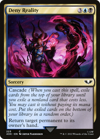 Deny Reality [Universes Beyond: Warhammer 40,000]