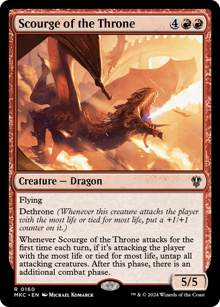 Scourge of the Throne [Murders at Karlov Manor Commander]