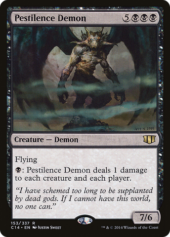 Pestilence Demon [Commander 2014]