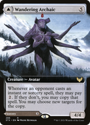 Wandering Archaic // Explore the Vastlands (Extended) [Strixhaven: School of Mages]