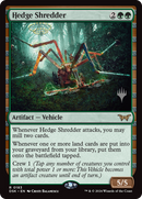 Hedge Shredder (Promo Pack) [Duskmourn: House of Horror Promos]