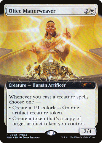 Oltec Matterweaver (Extended Art) [Wizards Play Network 2024]