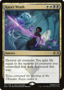 Kaya's Wrath (Promo Pack) [Ravnica Allegiance Promos]