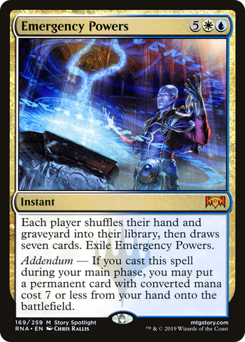 Emergency Powers [Ravnica Allegiance]
