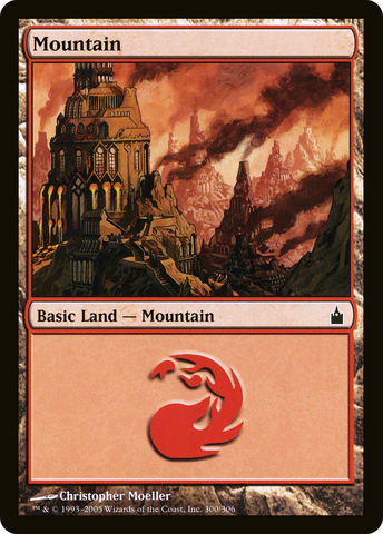 Mountain (300) [Ravnica: City of Guilds]